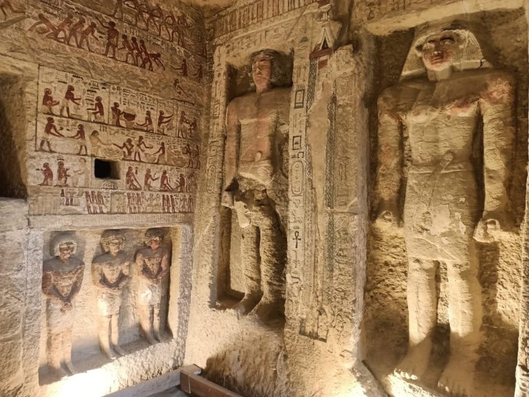 the Saqqara Necropolis