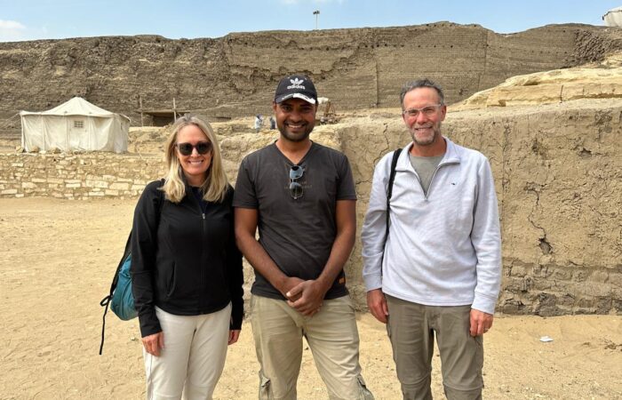 Excavation in Saqqara