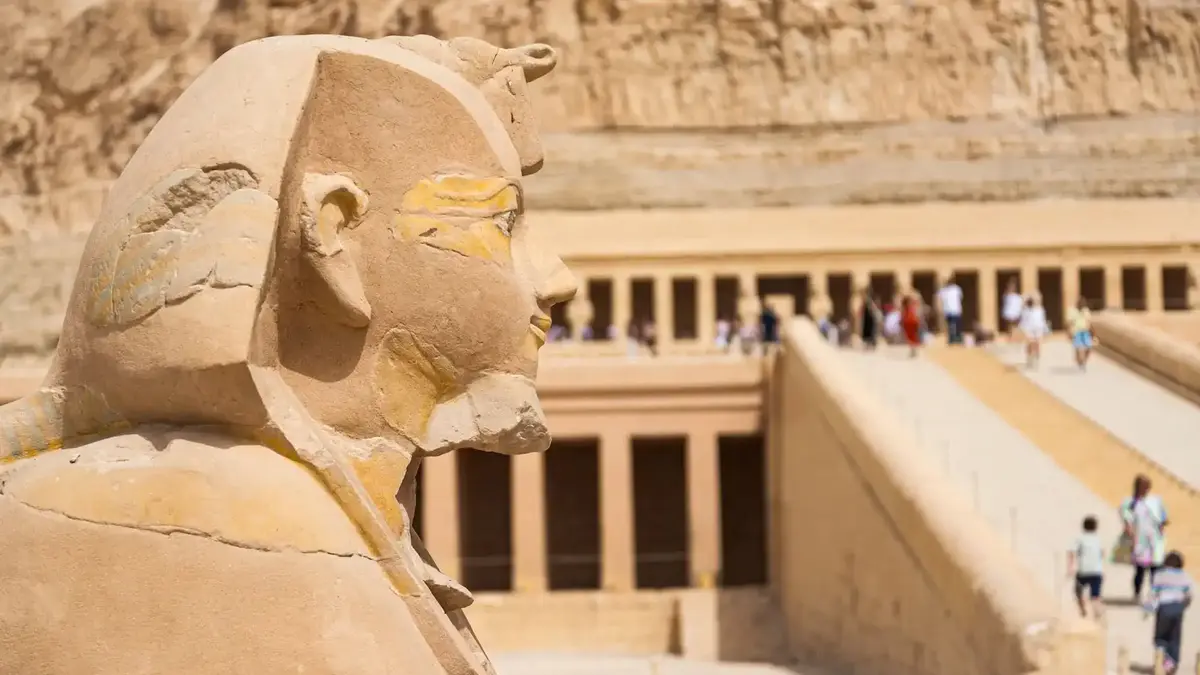 Temple of Hatshepsut in Luxor Egypt
