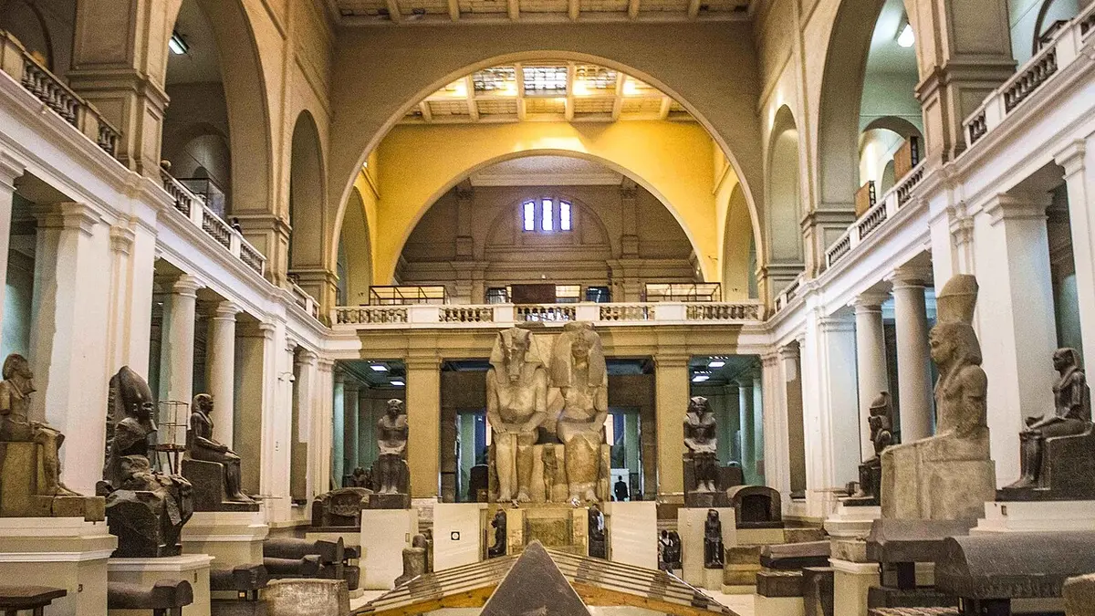 The Egyptian Museum in Tahrir